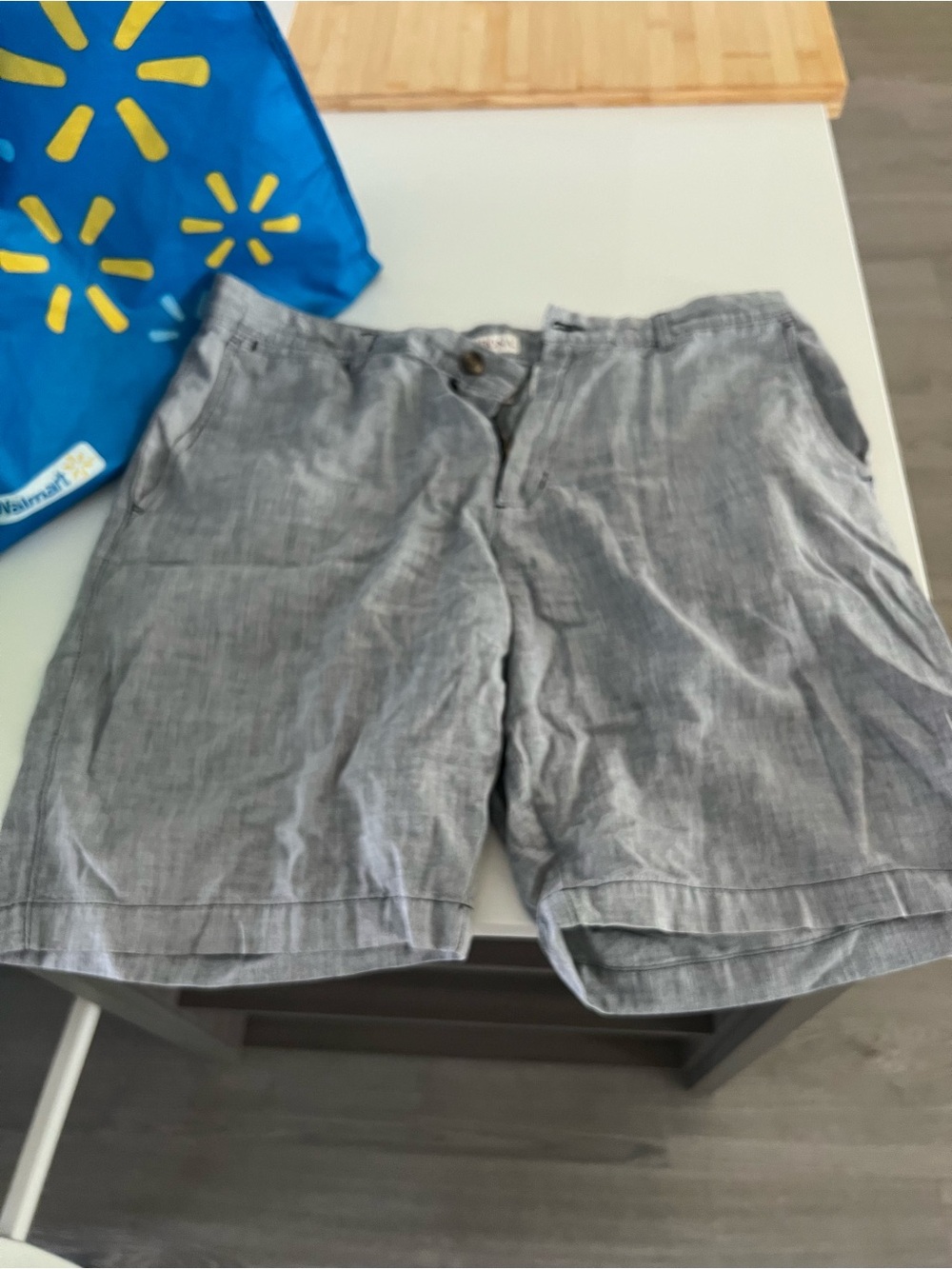 Merona Gray Men's Flat Front Shorts